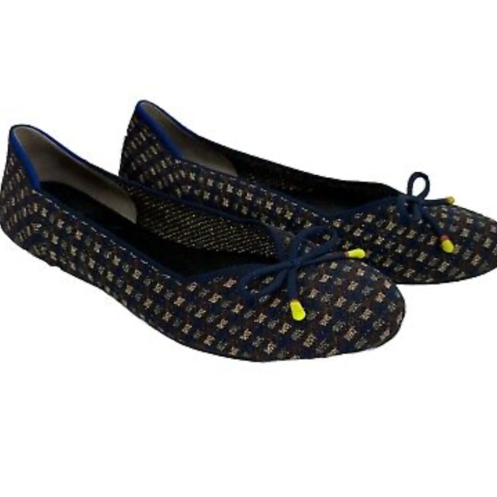 Rothy’s The Bow Evening Metallic Women's Flats